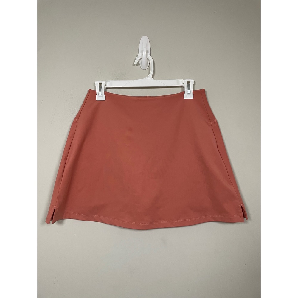 Girlfriend Collective Sport Skort In Salmon Pink Size Large Athletic Tennis Prep